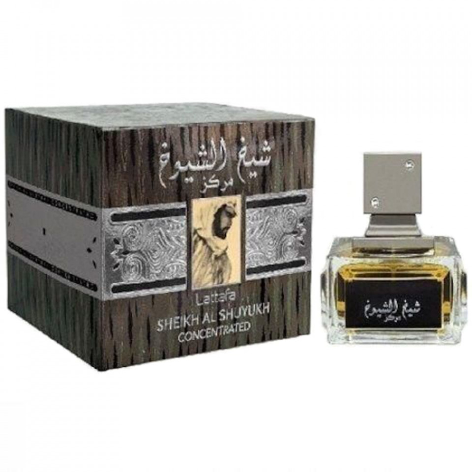 Lattafa, Sheikh Al Shuyukh, Apa de Parfum, Barbati, 100 ml (Concentratie: Apa de Parfum, Gramaj: 100 ml)