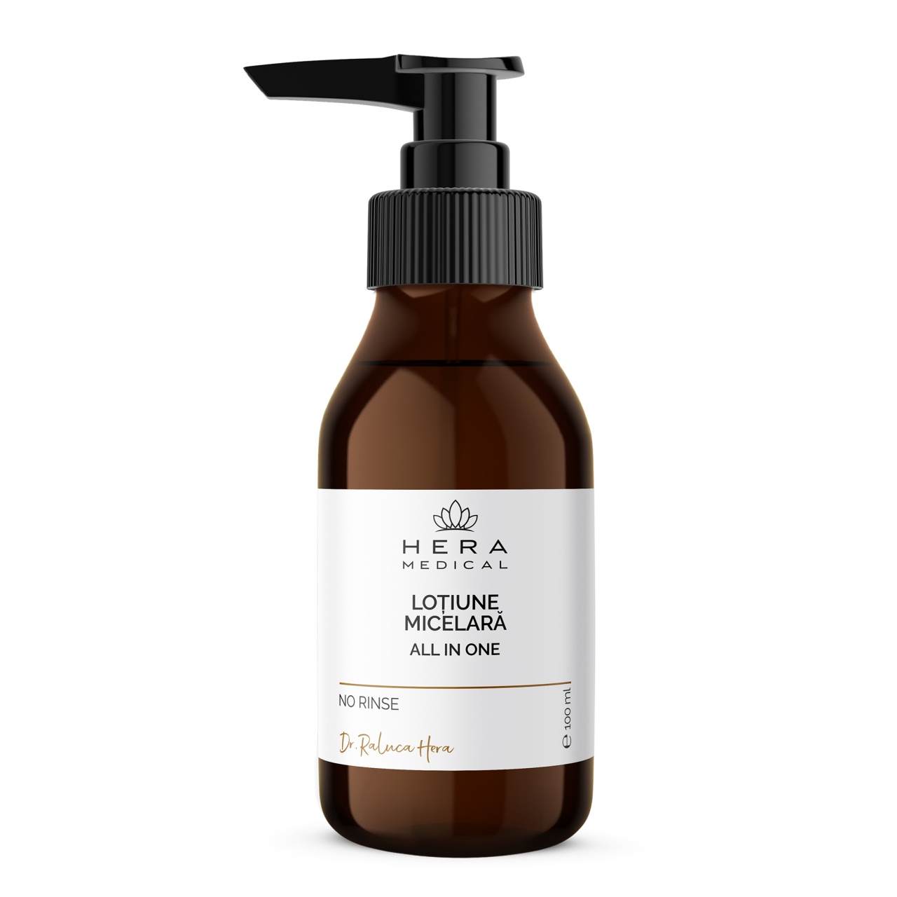 Lotiune micelara 3 in 1 All in One, fara clatire, Hera Medical (Gramaj: 100 ml)