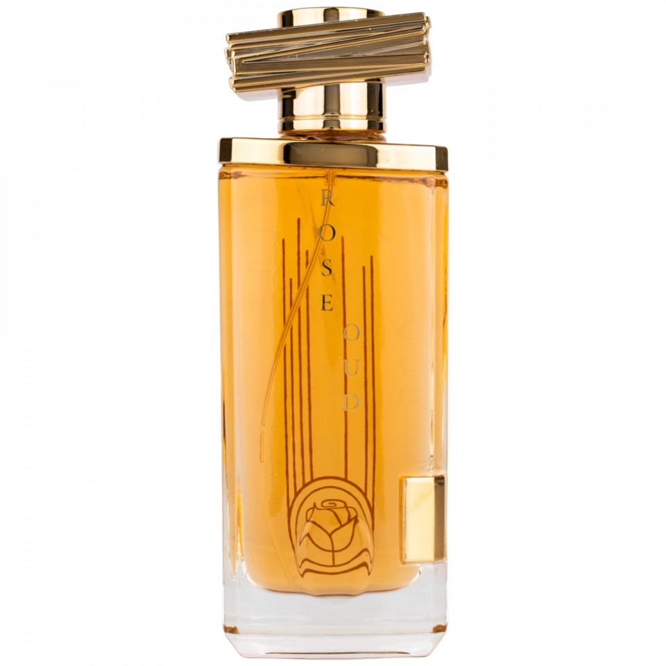 Maison Asrar Rose Oud, Apa de Parfum, Unisex, 100 ml (Concentratie: Apa de Parfum, Gramaj: 100 ml)