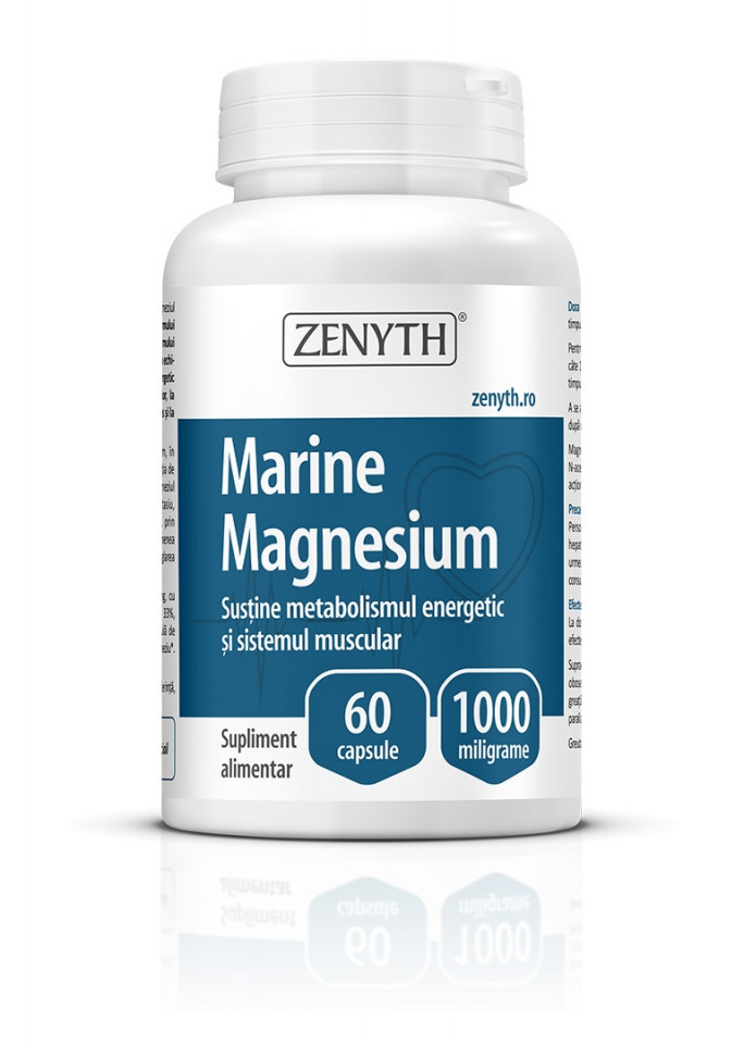 Marine Magnesium Zenyth 60 capsule (Ambalaj: 60 capsule)
