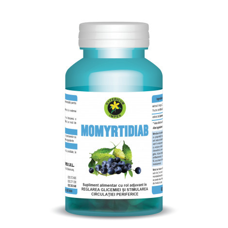 Momyrtidiab Hypericum, 60 capsule (Ambalaj: 60 capsule)