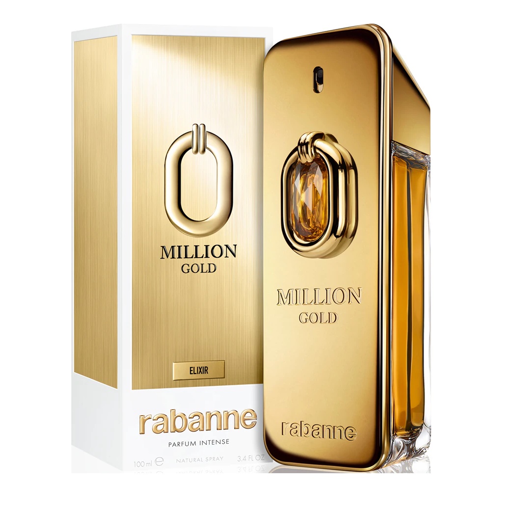 Paco Rabanne Million Gold Elixir, Parfum Intense, Barbati (Gramaj: 100 ml)