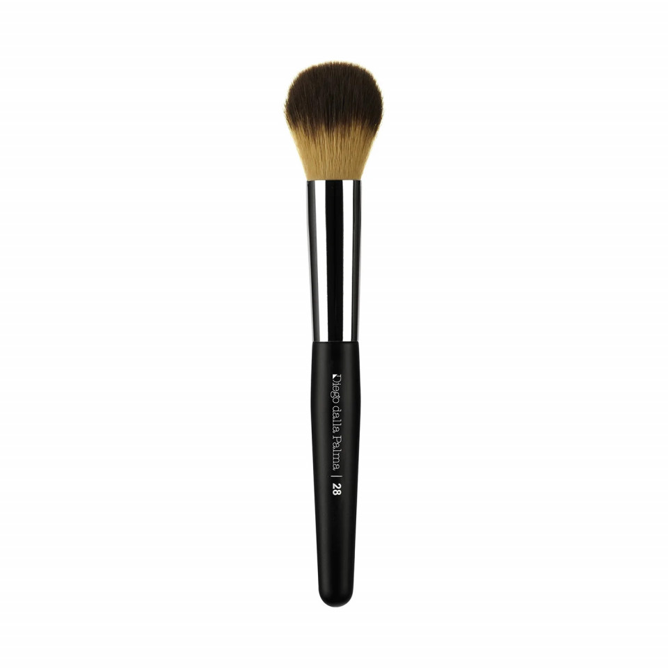 Pensula pentru fard de obraz Diego Dalla Palma, Rounded Blush Brush NR. 28