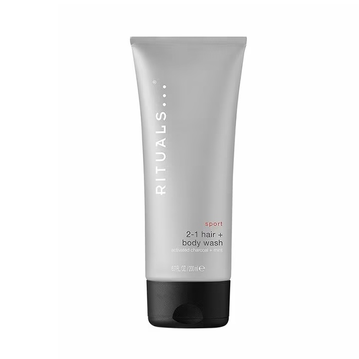 Rituals Sport 2-in-1 Shampoo & Body Wash, 200 ml