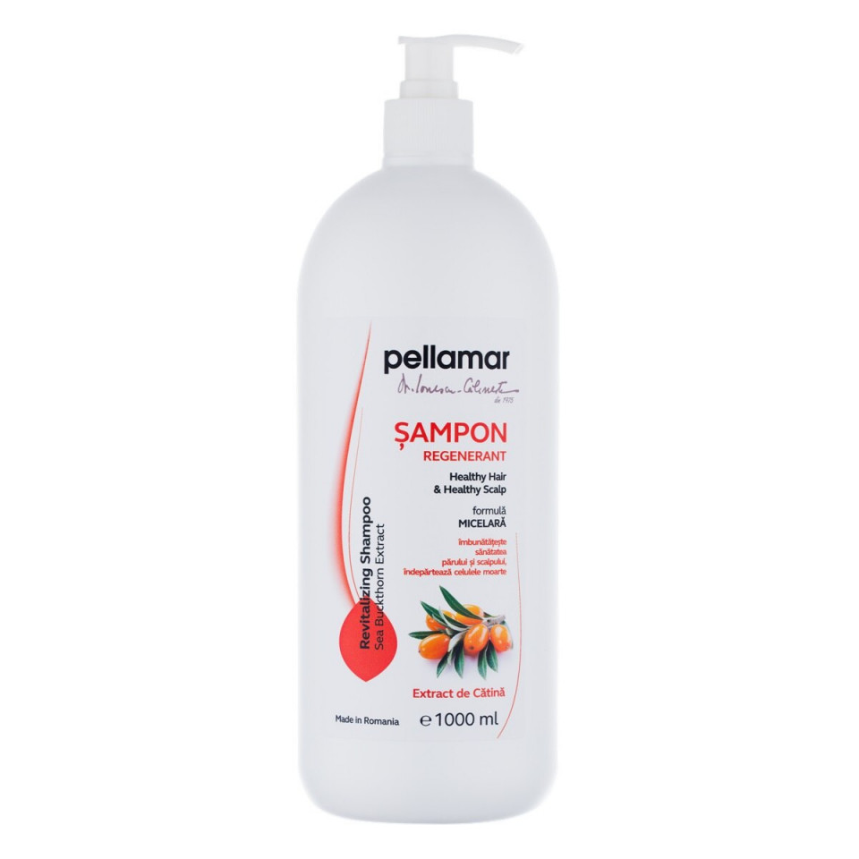 Sampon Pellamar regenerant cu extract de catina (Concentratie: Sampon, Gramaj: 1000 ml)