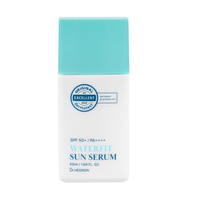 Ser hidratant pentru fata cu protectie solara SPF 50+ PA++++ Waterfit Sun Dr Hedison, 50 ml