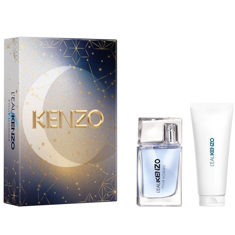 Set cadou L\'Eau par Kenzo pour Homme, Apa de Toaleta 30 ml + Gel de dus, 75 ml (Continut set: 30 ml Apa de Toaleta + 75 ml Gel de dus)