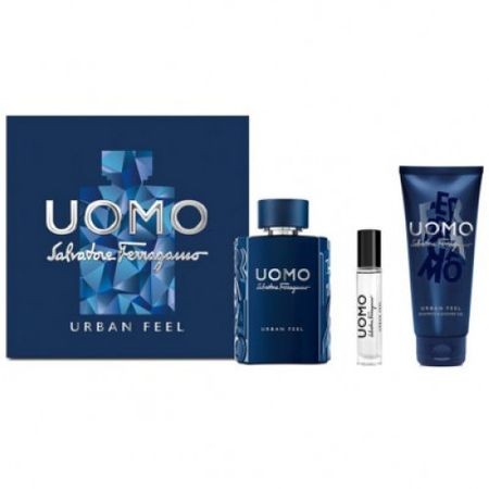 Set cadou Salvatore Ferragamo Uomo Urban Feel (Concentratie: Apa de Toaleta, Gramaj: 100 ml)