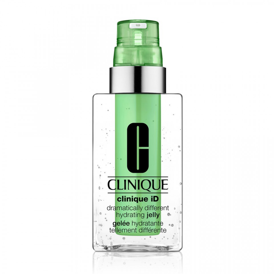 Set Clinique ID Irritation, Gel pentru ten gras + Concentrat pentru netezirea pielii (Gramaj: 115 ml