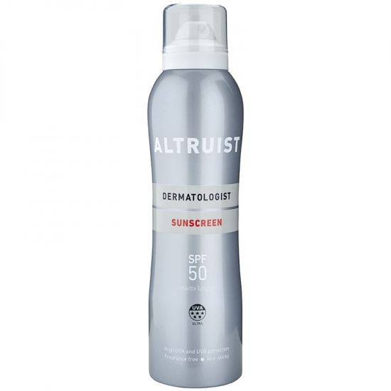 Spray invizibil hipoalergenic protectie solara Altruist Dermatologist Sunscreen SPF50, 200 ml