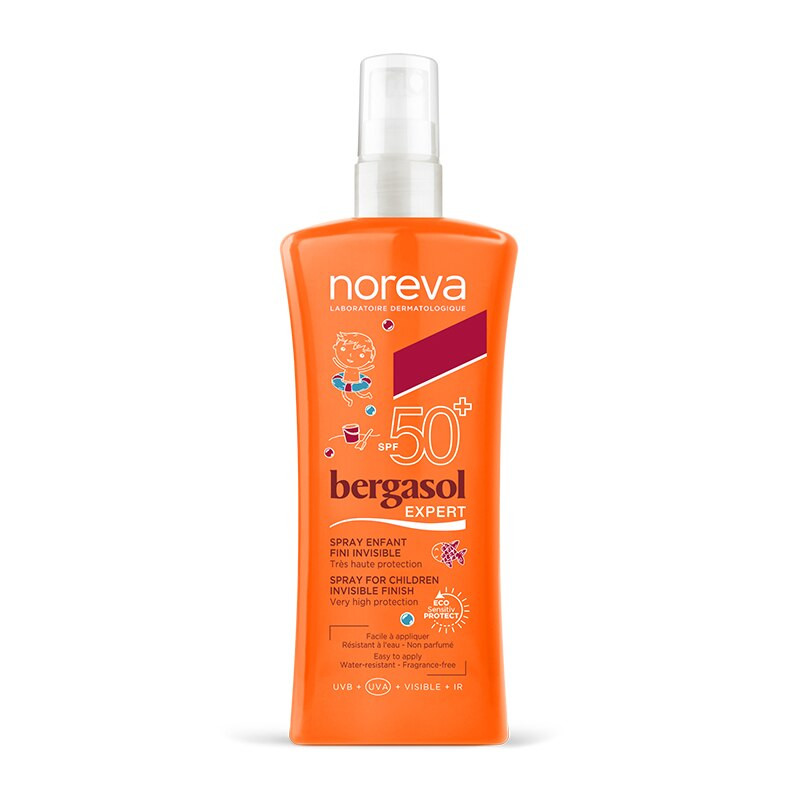 Spray protectie solara pentru copii Noreva Bergasol Expert, SPF50+, 125 ml