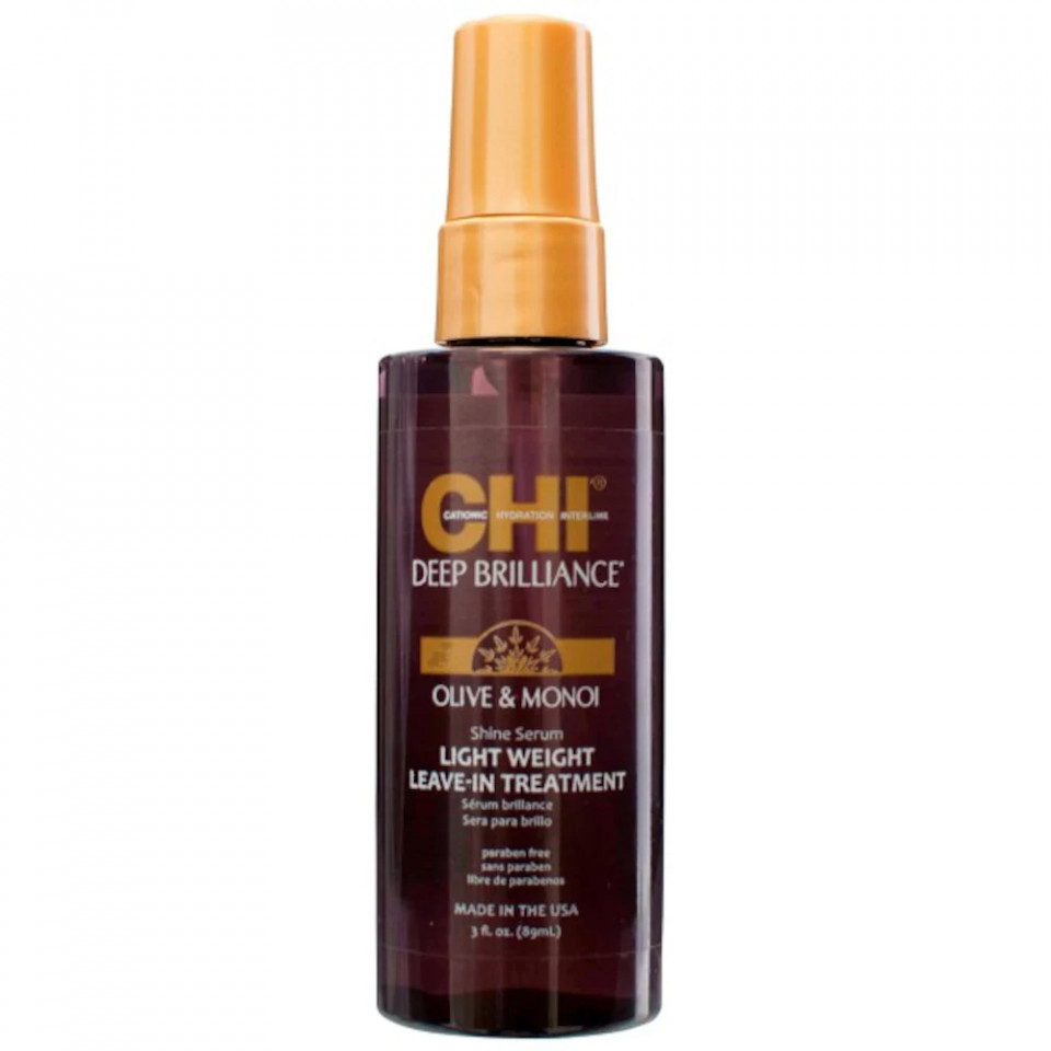 Tratament CHI, Deep Brilliance Light Weight Leave-In (Concentratie: Tratamente pentru par, Gramaj: 177 ml)