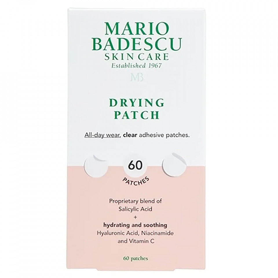 Tratament facial Mario Badescu Drying Patch, 60 plasturi (Concentratie: Tratament pentru fata, Gramaj: 60 plasturi)