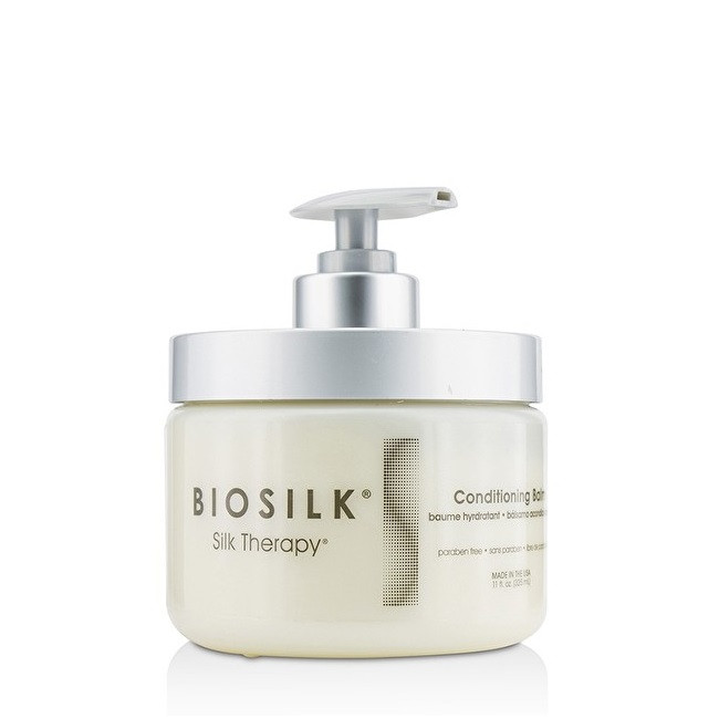 Tratament pentru par Biosilk Silk Therapy Balm, 739ml (Concentratie: Balsam, Gramaj: 325 ml)