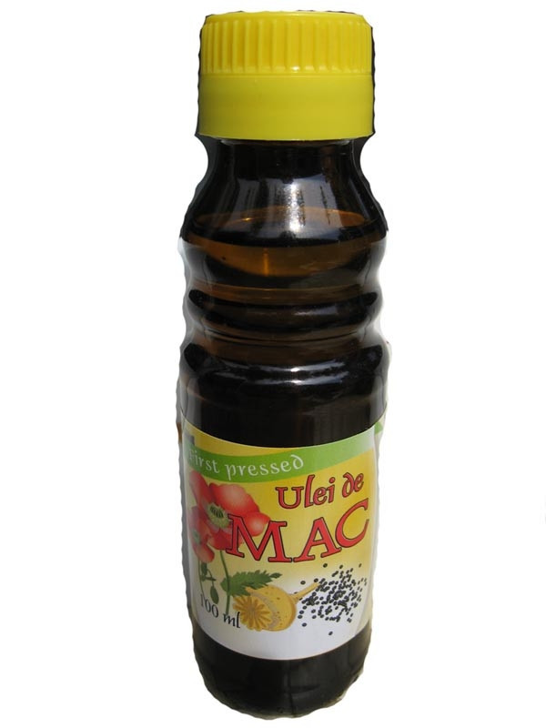 Ulei de Mac presat la rece Herbavit (Gramaj: 250 ml)