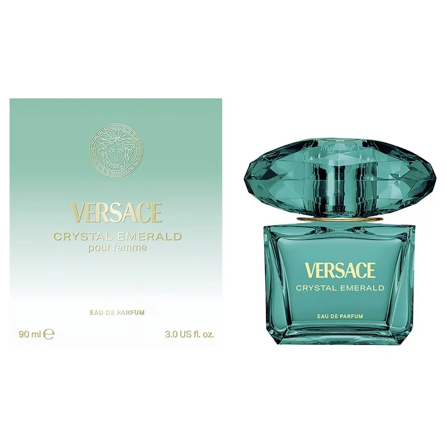 Versace Crystal Emerald, Apa de Parfum, Femei (Gramaj: 90 ml)