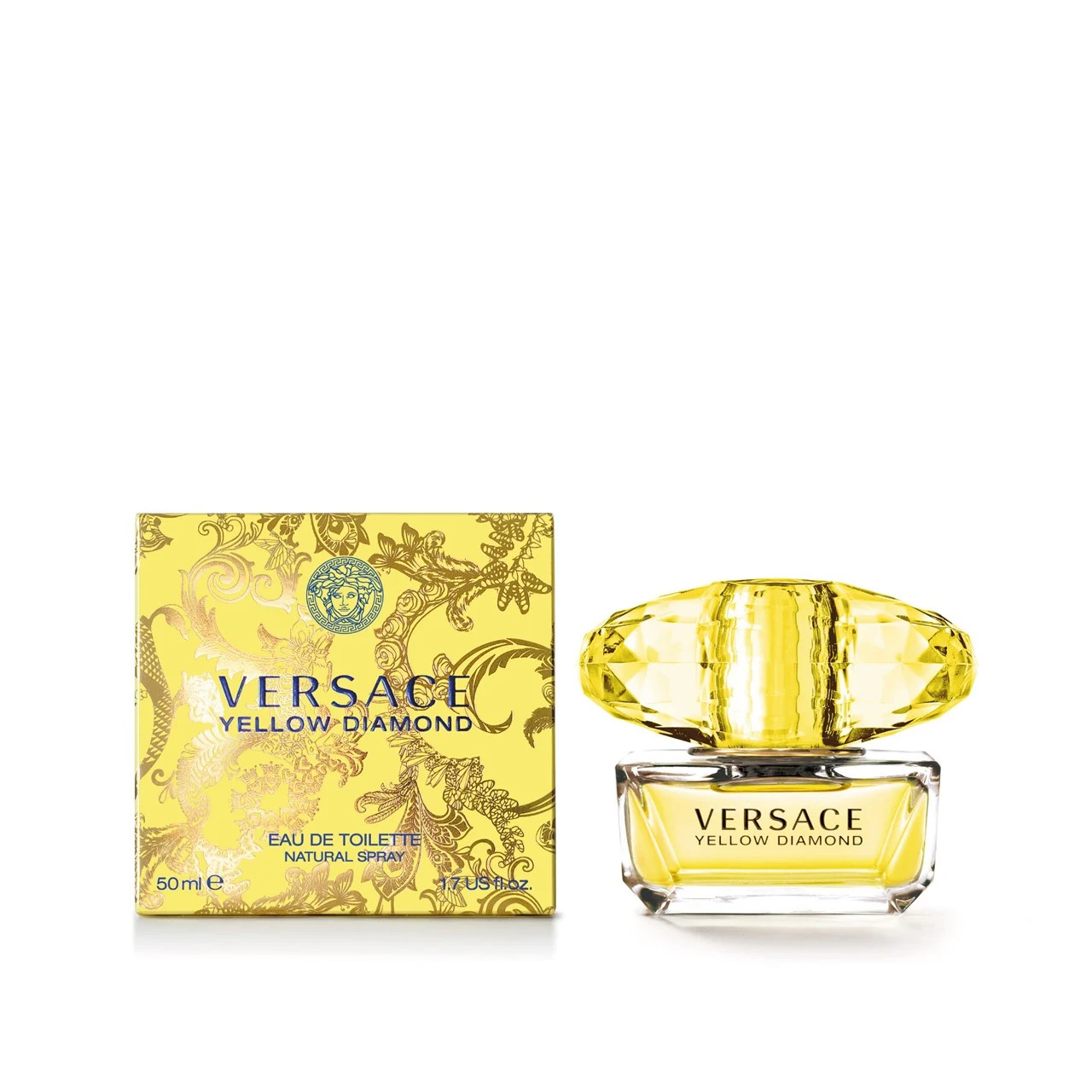 Versace Yellow Diamond, Apa de Toaleta, Femei (Concentratie: Apa de Toaleta, Gramaj: 50 ml)