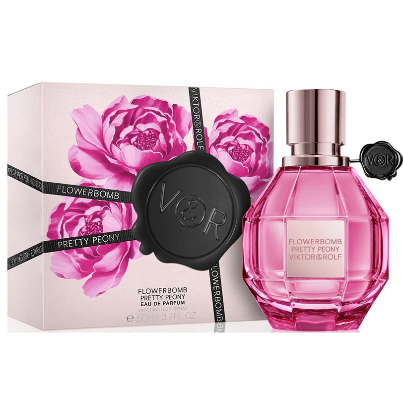 Viktor & Rolf Flowerbomb Pretty Peony, Apa de Parfum, Femei (Gramaj: 50 ml)