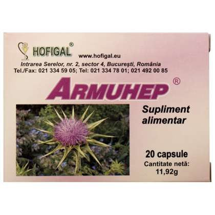 Armuhep Hofigal 20 capsule (Concentratie: 385 mg)