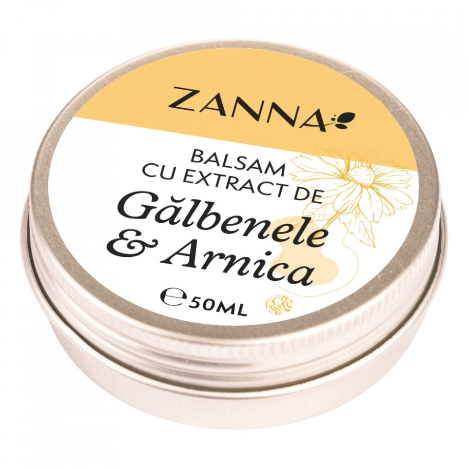 Balsam cu Galbenele si Arnica, Zanna (Gramaj: 20 ml)