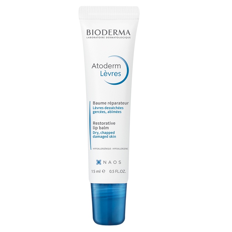 Balsam de buze hidratant Atoderm Bioderma, 15 ml