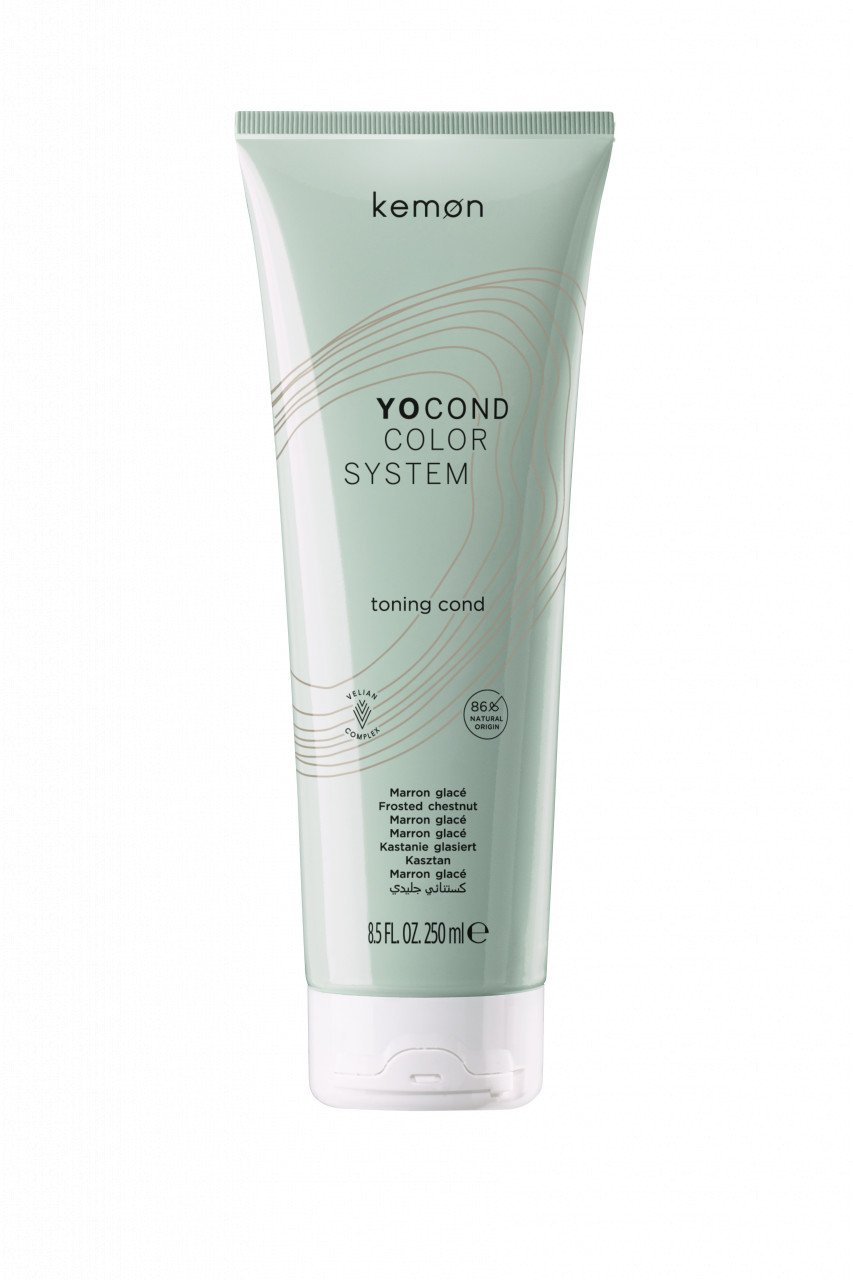 Balsam nuantator Kemon Yo Cond Color System Marron Glace, 250 ml