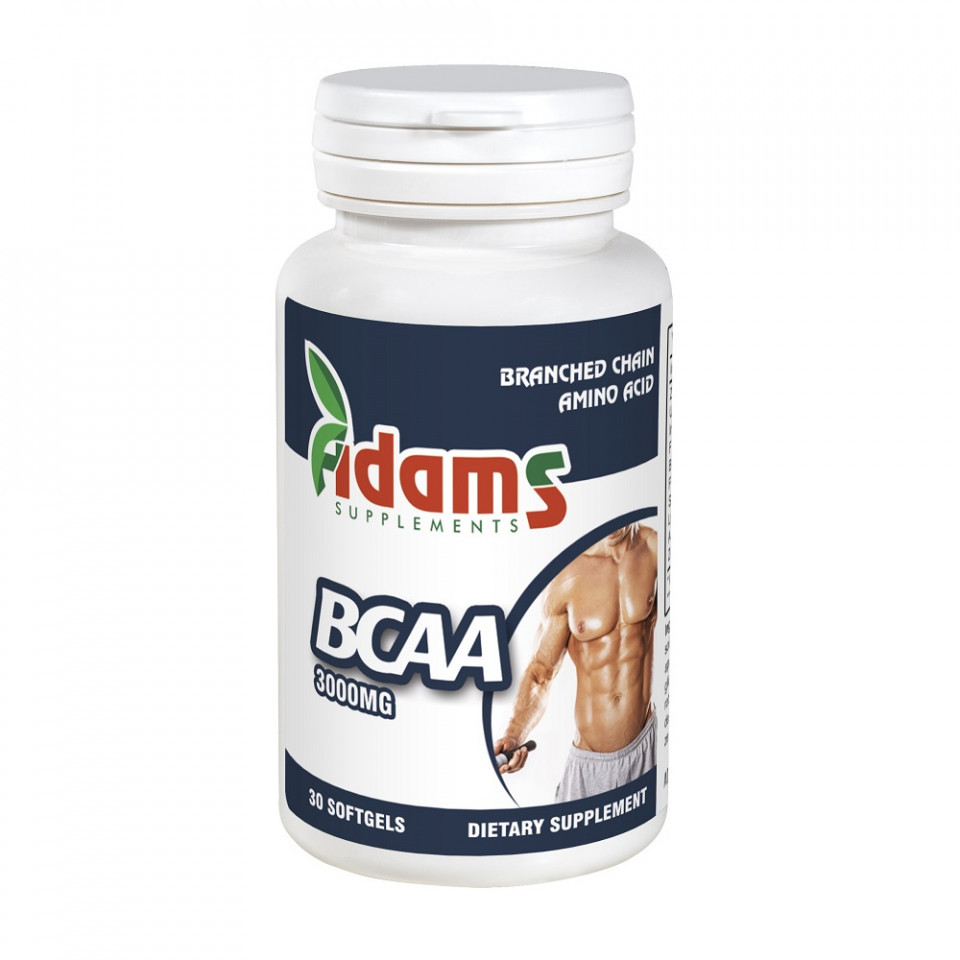 BCAA 3000mg 90 tablete Adams Vision