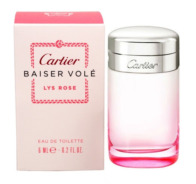 Cartier Baiser Vole Lys Rose, Apa de Toaleta, Femei (Concentratie: Apa de Toaleta, Gramaj: 6 ml)