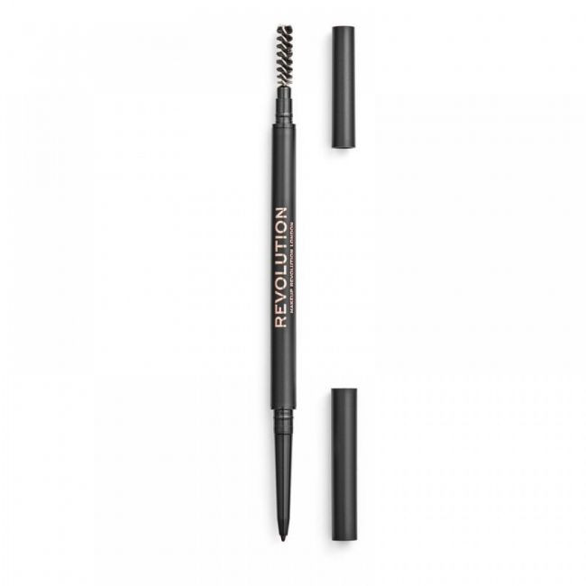 Creion pentru sprancene Makeup Revolution Eye Precise Brow Pencil (Concentratie: Creion contur sprancene, CULOARE: Light Brown, Gramaj: 0,05 g)