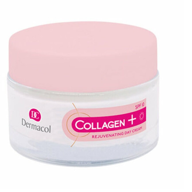 Crema de zi cu efect de lifting, Dermacol Collagen+ SPF10 (Concentratie: Crema, Gramaj: 50 ml)