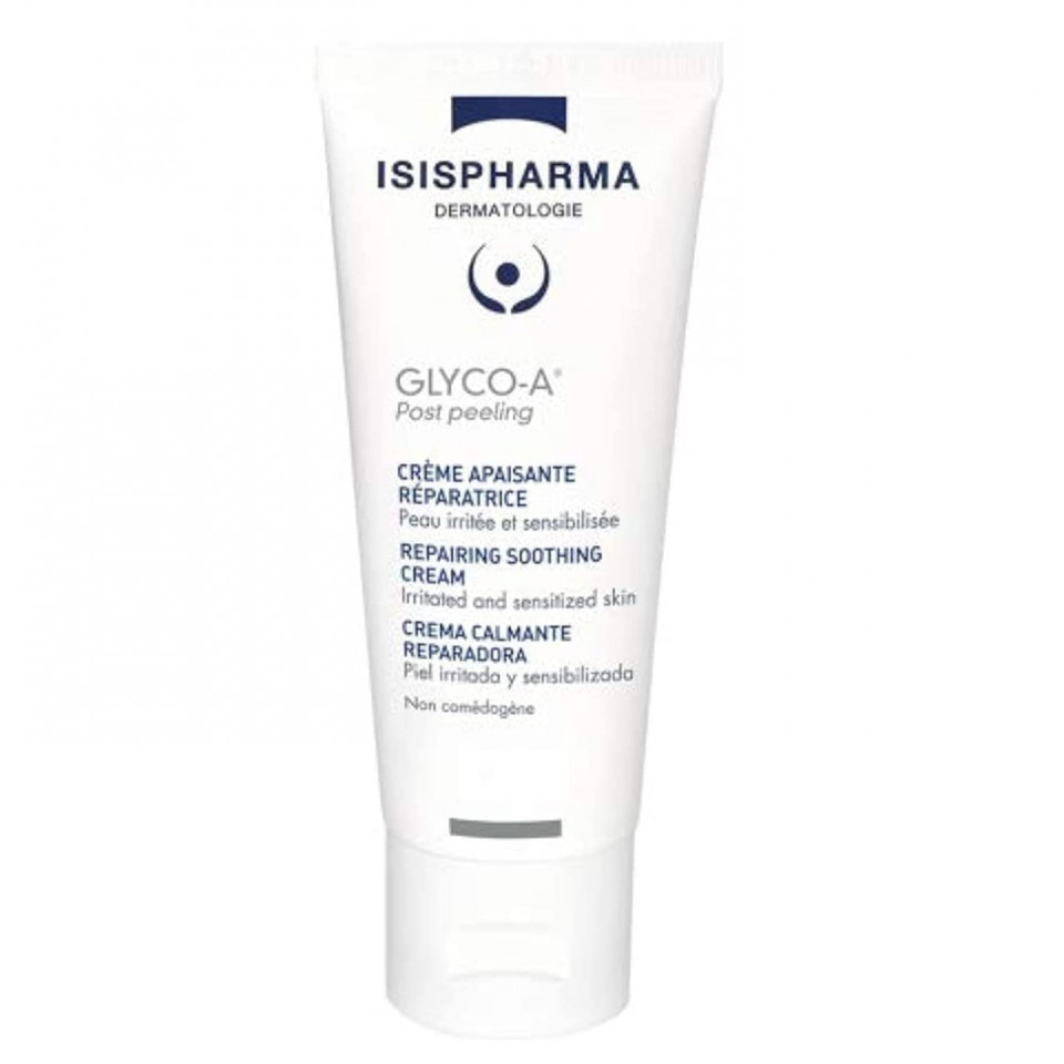 Crema reparatoare Isispharma Glyco-A Post Peeling, 40 ml