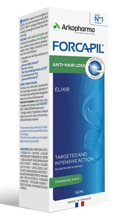 Elixir impotriva caderii parului Forcapil Arkopharma, 50 ml