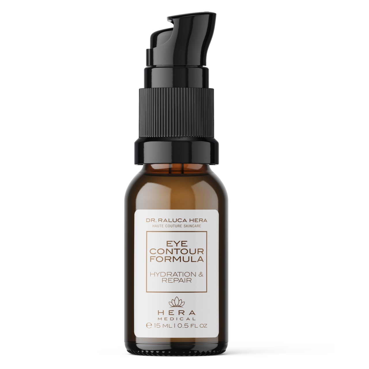 Emulsie pentru conturul ochilor cu acid hialuronic, coenzima Q10 si niacinamida, Hera Medical, 15 ml (Gramaj: 15 ml)