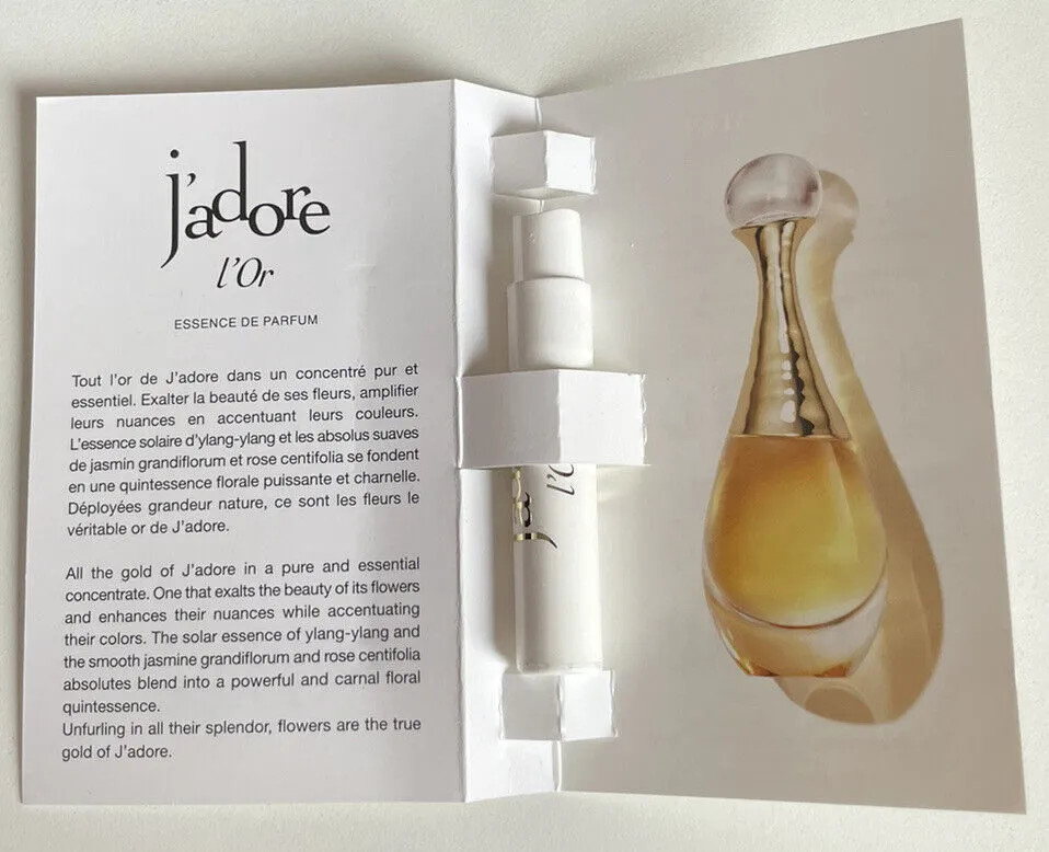 Esantion Dior J`Adore L`Or Essence de parfum (2023), 1 ml