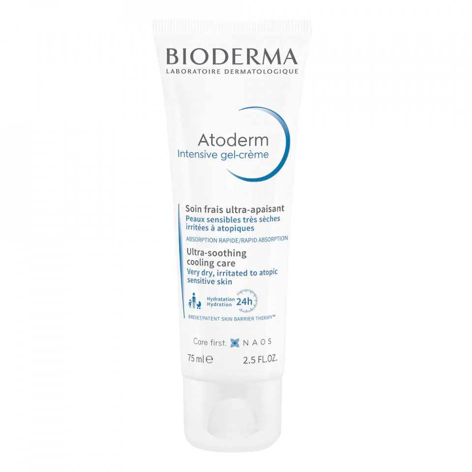 Gel- crema Atoderm Intensive Bioderma (Concentratie: Crema, Gramaj: 75 ml)