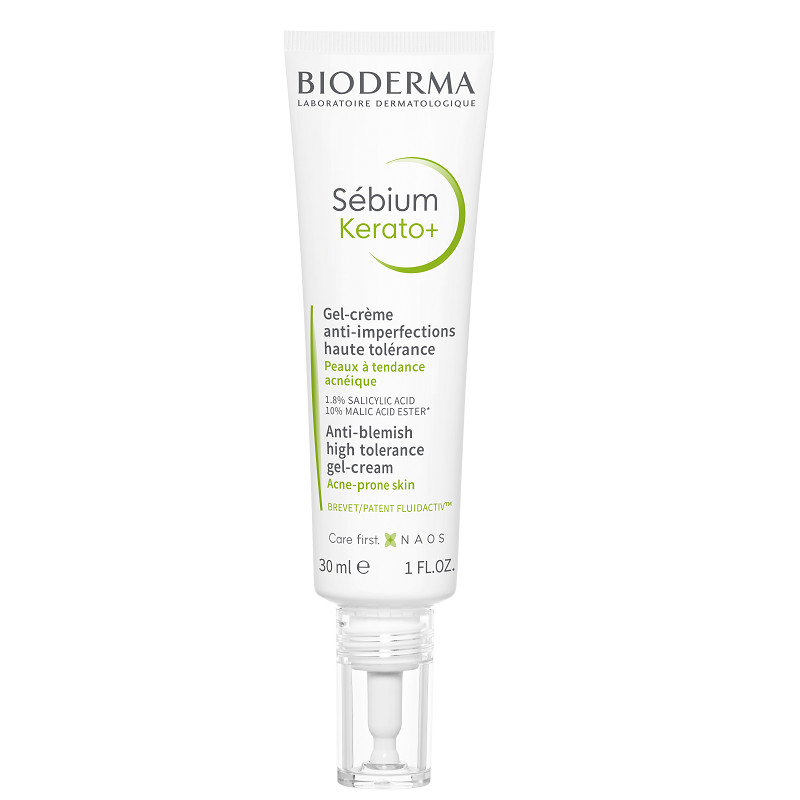 Gel-crema Bioderma Sebium Kerato+, anti-imperfectiuni, 30 ml (Gramaj: 30 ml, Concentratie: Gel crema