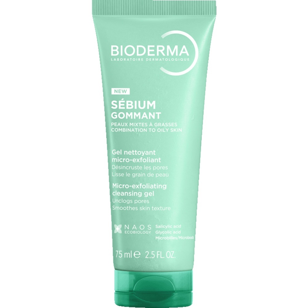 Gel exfoliant Sebium Bioderma, 75 ml (Gramaj: 75 ml)