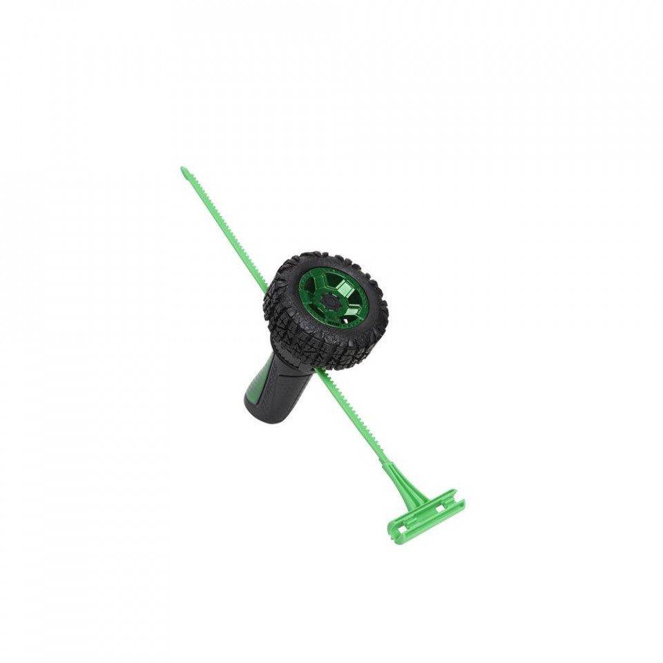 Jucarie Fly Wheels 1 Tyre + Ejector Street Wicked Rival (CULOARE: verde)