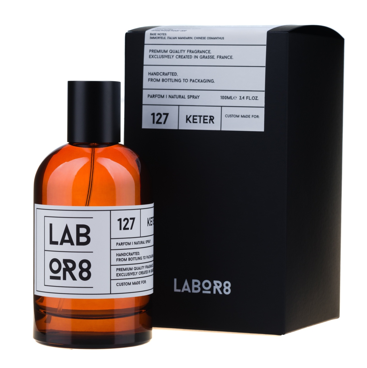 LABOR8, KETER 127, Apa de Parfum, Unisex (Gramaj: 30 ml)