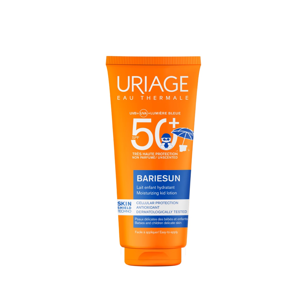 Lapte de fata pentru copii cu protectie solara SPF 50+ Bariesun Uriage, 100 ml