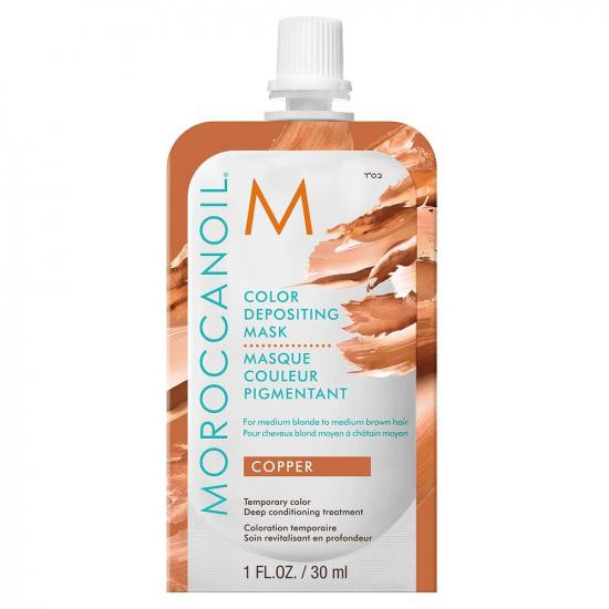 Masca de par nuantatoare Moroccanoil (Concentratie: Masca, Gramaj: 30 ml, CULOARE: Bordeaux)