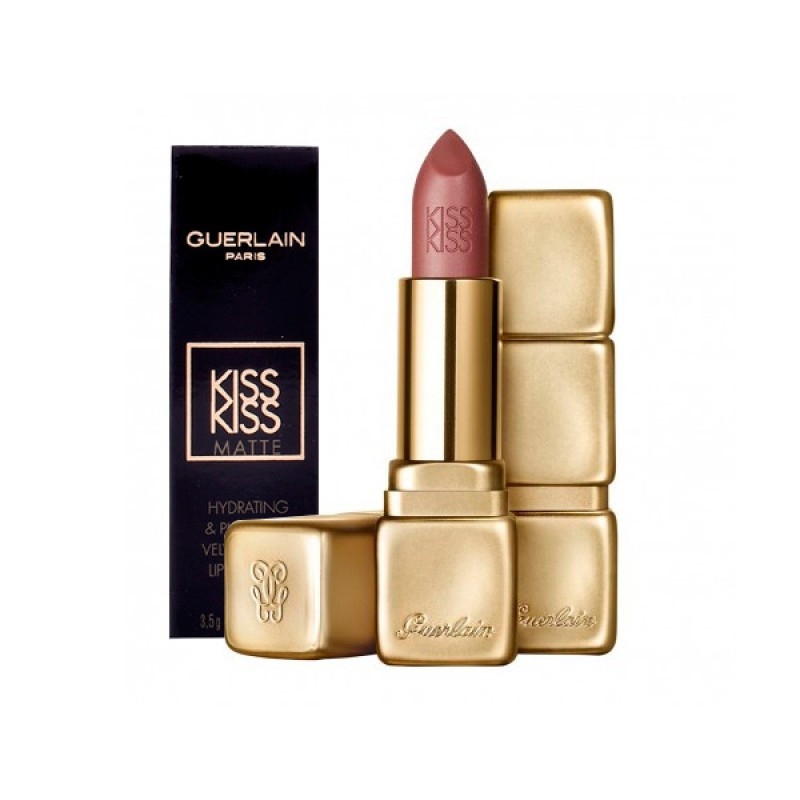 Ruj Guerlain Kiss Kiss (Gramaj: 3,5 g, Nuanta Ruj: 307 Crazy Nude)