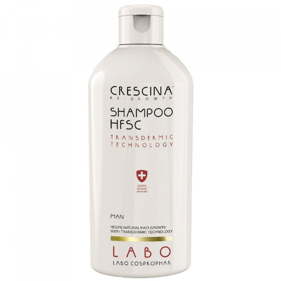 Sampon impotriva caderii parului Crescina HFSC Transdermic, Barbati (Concentratie: Sampon, Gramaj: 200 ml)
