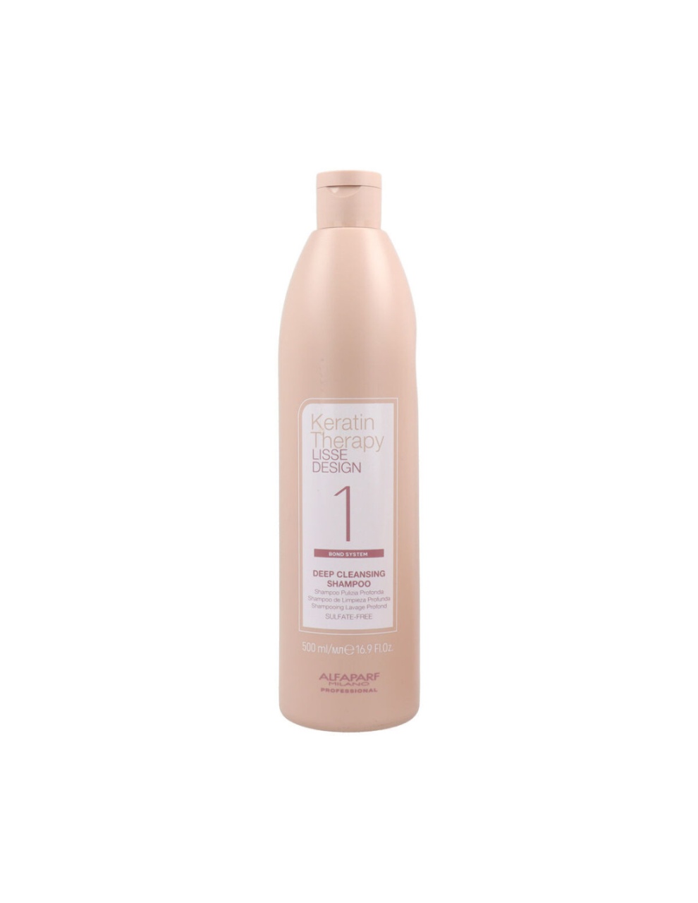 Sampon pentru curatare in profunzime Alfaparf Lisse Design Keratin Therapy Shampoo 500 ml