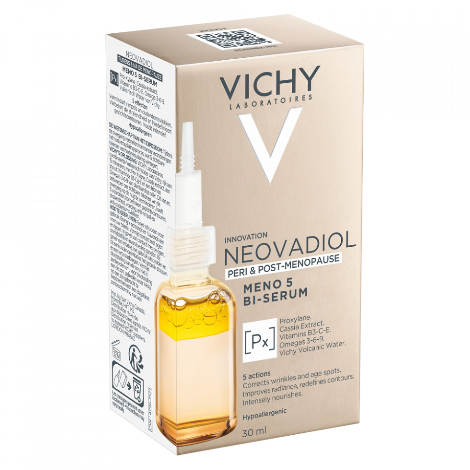 Ser pentru tenul in perioada de peri si post menopauza Vichy Meno 5 Neovadiol, 30 ml (Concentratie: Serum, Gramaj: 30 ml)