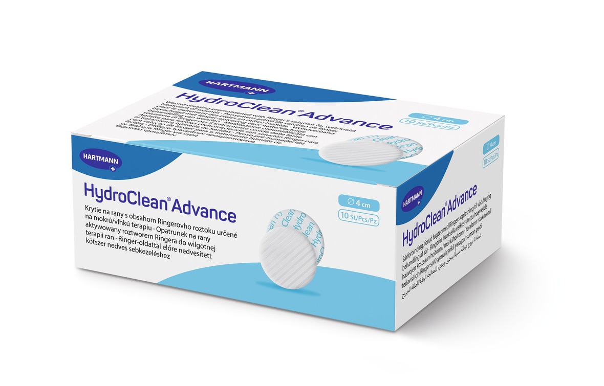 meteo onești 3 zile HydroClean Advance rotund, diam. 4cm - Pansament hidro-reactiv, cu PSA*, pentru 3 zile - 10 buc/cutie