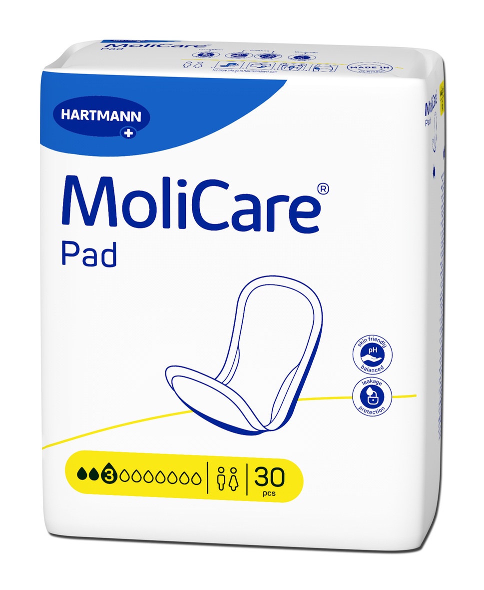 tabla înmulțirii de la 1 până la 10 MoliCare Pad 3D P30 - Pachet de absorbante urologice destinate persoanelor cu incontinență urinară ușoară până la moderată. - 30 buc/cutie