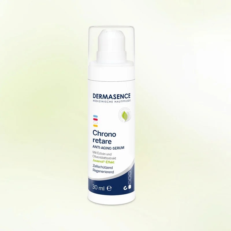 spalaturi nazale cu ser fiziologic Chrono Retare - Ser intensiv anti-aging pentru regenerarea tenului matur 50+, 30 ml, DERMASENCE