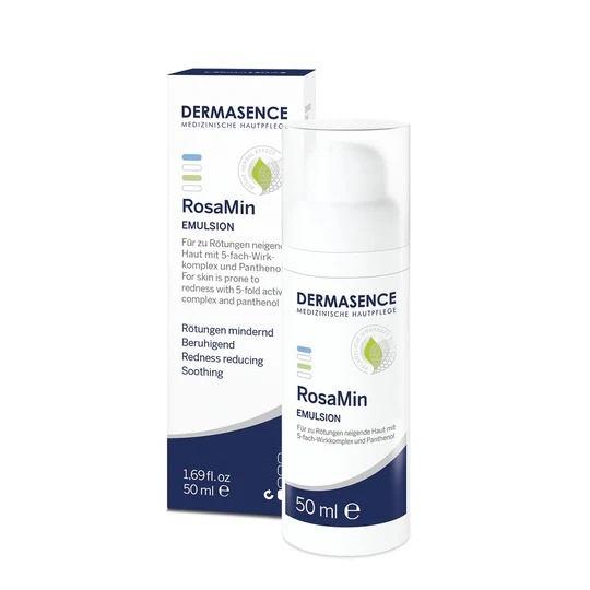 antiinflamatoare pentru poliartrita reumatoida RosaMin - Emulsie hidratantă și calmantă pentru ten reactiv, 50 ml, DERMASENCE