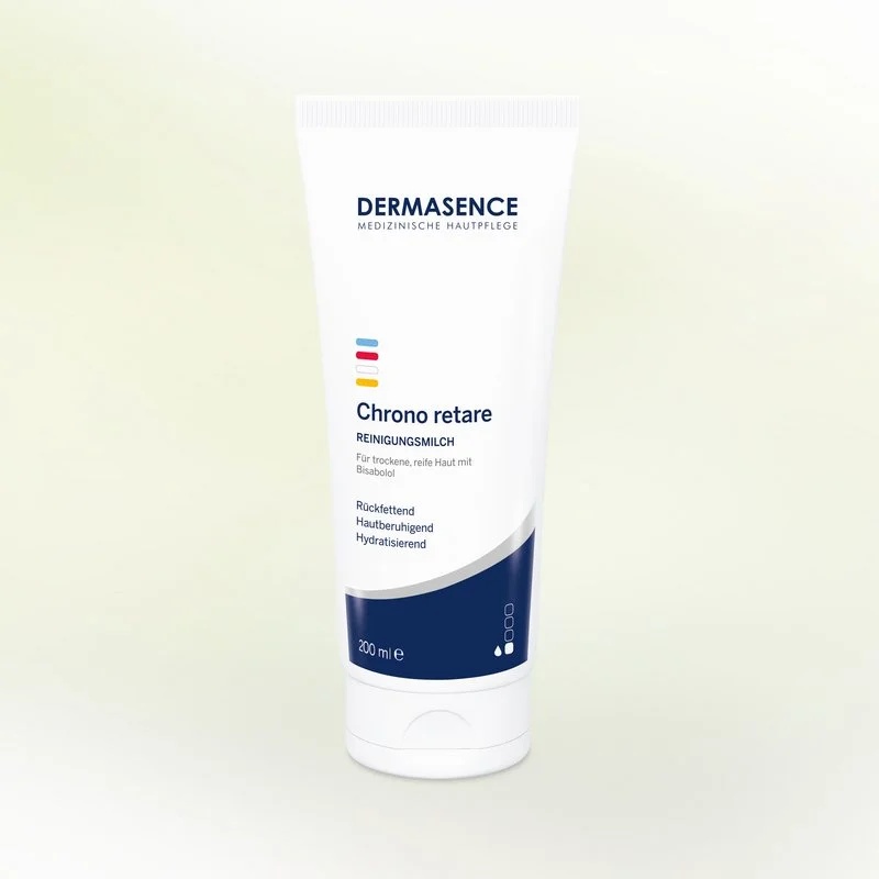 ulei demachiant Chrono Retare – Lapte demachiant anti-aging pentru ten matur 50+, 200 ml, DERMASENCE